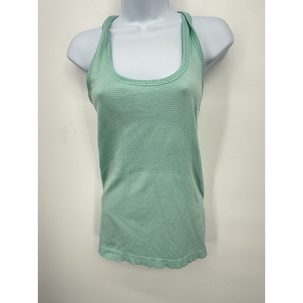 Lululemon Women's Swiftly Tech Mint Sleeveless Scoop Neck Running‎ Tank Top XS